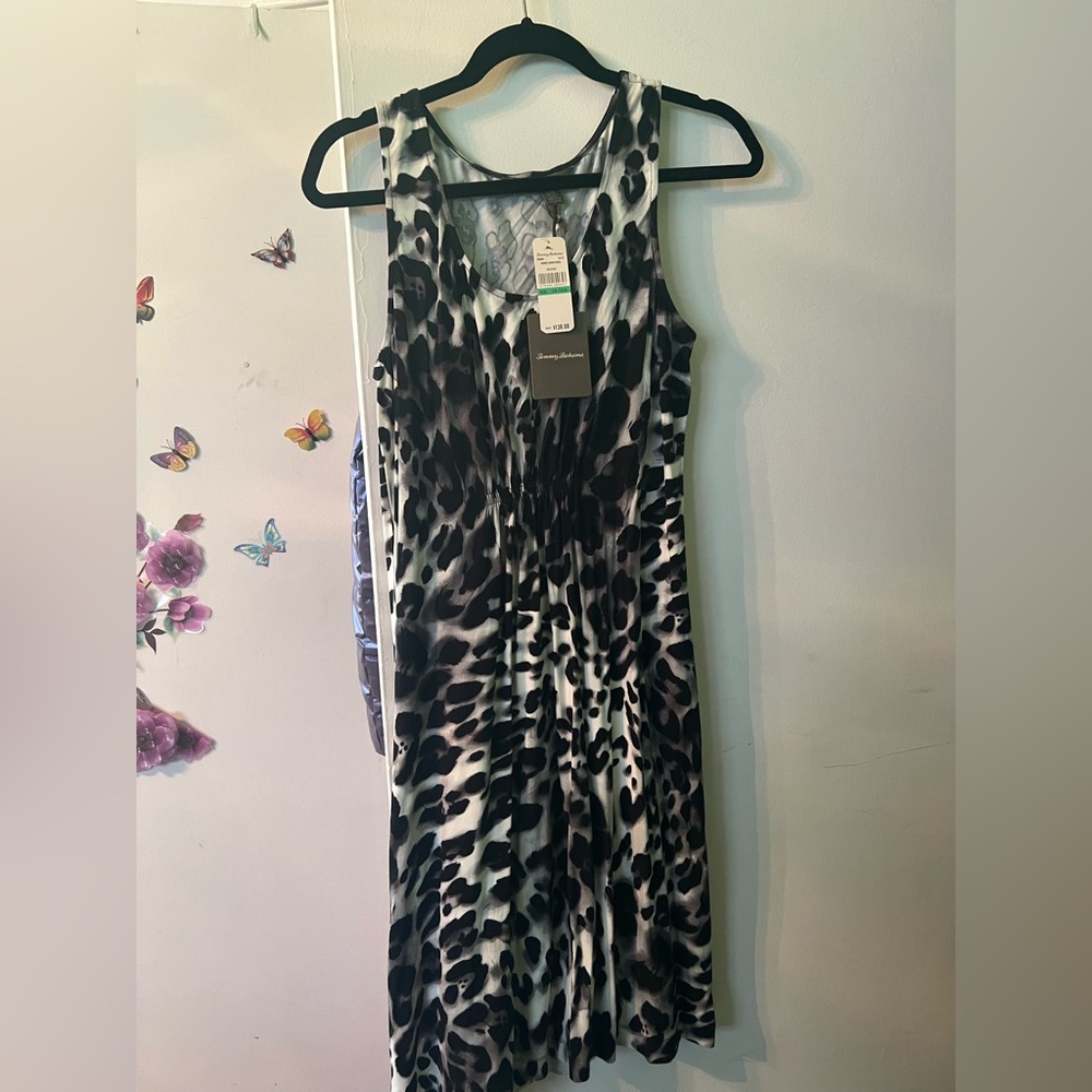 Tommy Bahama leopard dress🐆